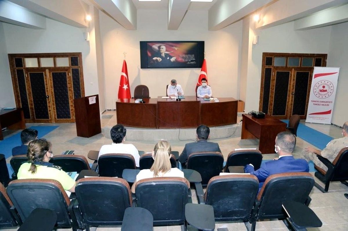 Tunceli\'de bayramda alınacak tedbirler değerlendirildi