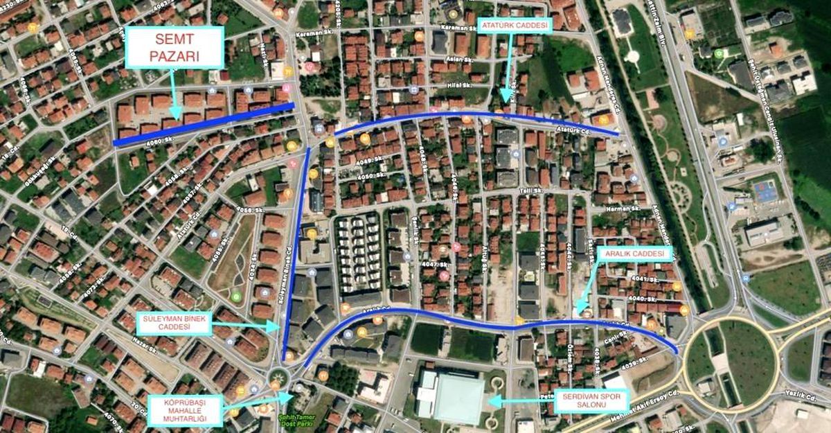 Yeni Semt Pazarı hizmete başladı