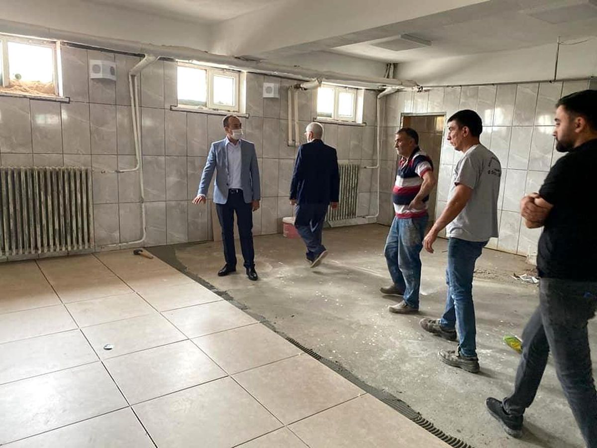 Aslanapa Ortaokulu\'nda güçlendirme çalışmaları