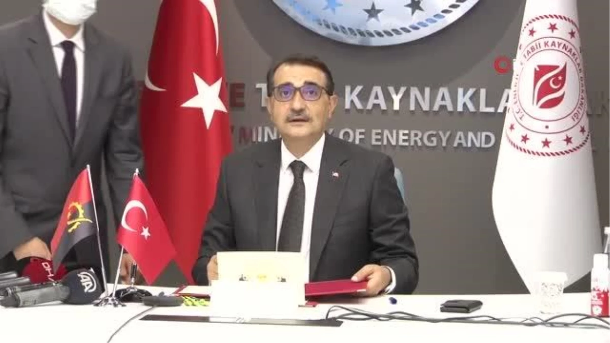 Bakan Dönmez, Türkiye ile Angola arasında düzenlenen KEK 2. Toplantısı\'na video konferansla katıldı