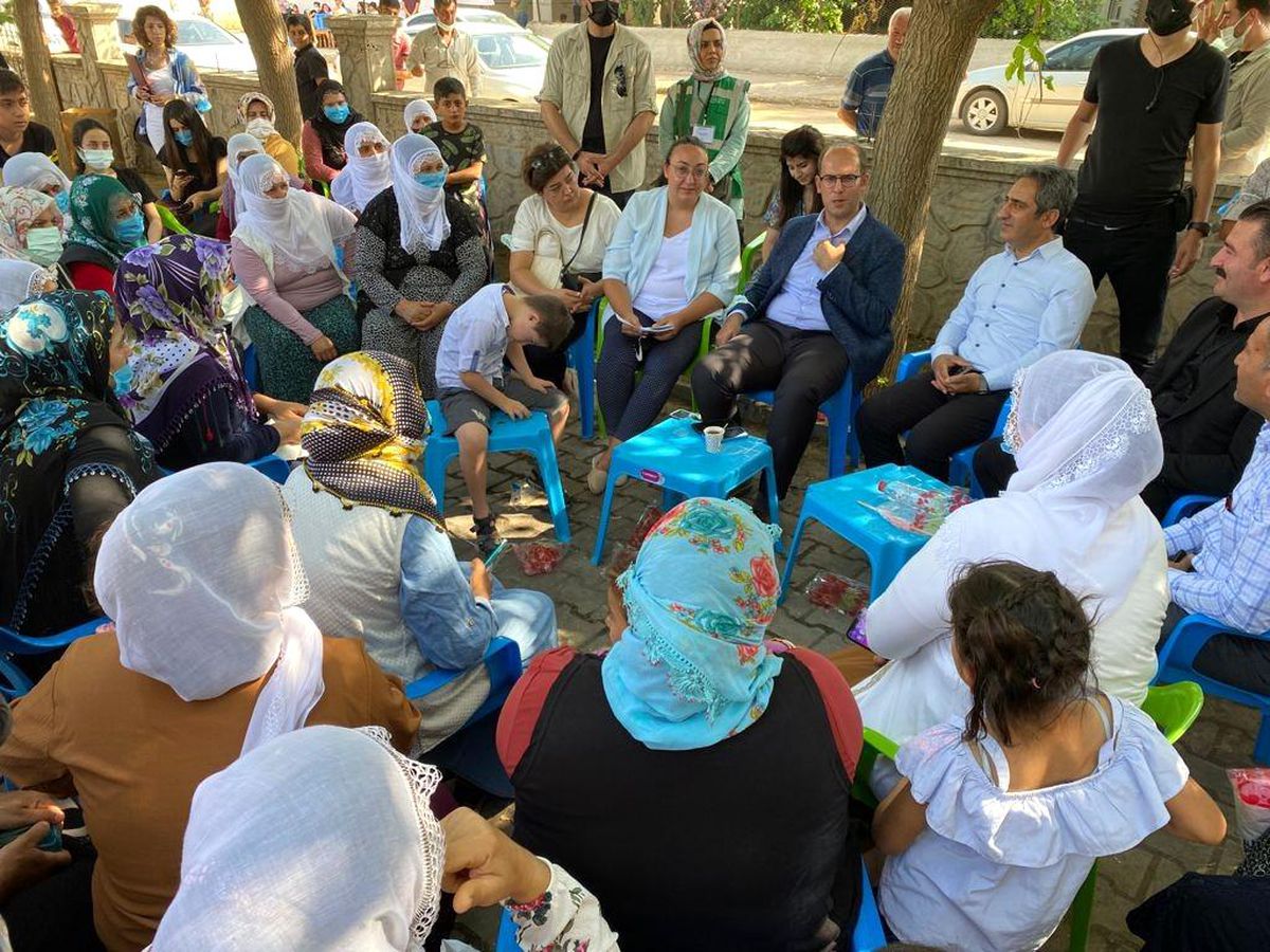 Başkan Türkmen, Bismil\'i karış karış geziyor