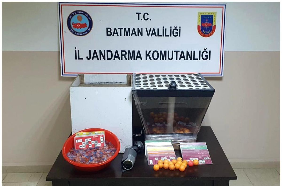 Batman\'da kumar oynayan 19 kişiye 37 bin 393 TL para cezası kesildi