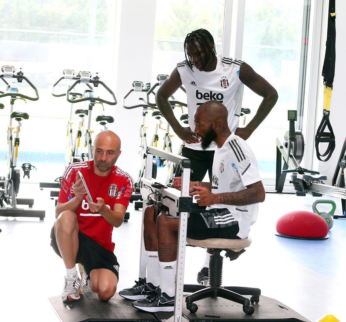 Beşiktaş kondisyon çalıştı