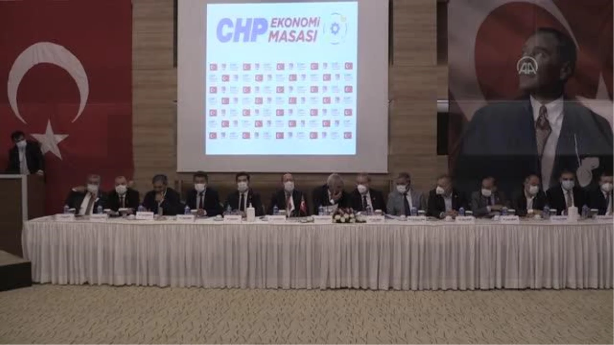 CHP Ekonomi Masası heyeti, STK\'ler ve iş dünyası temsilcileriyle bir araya geldi