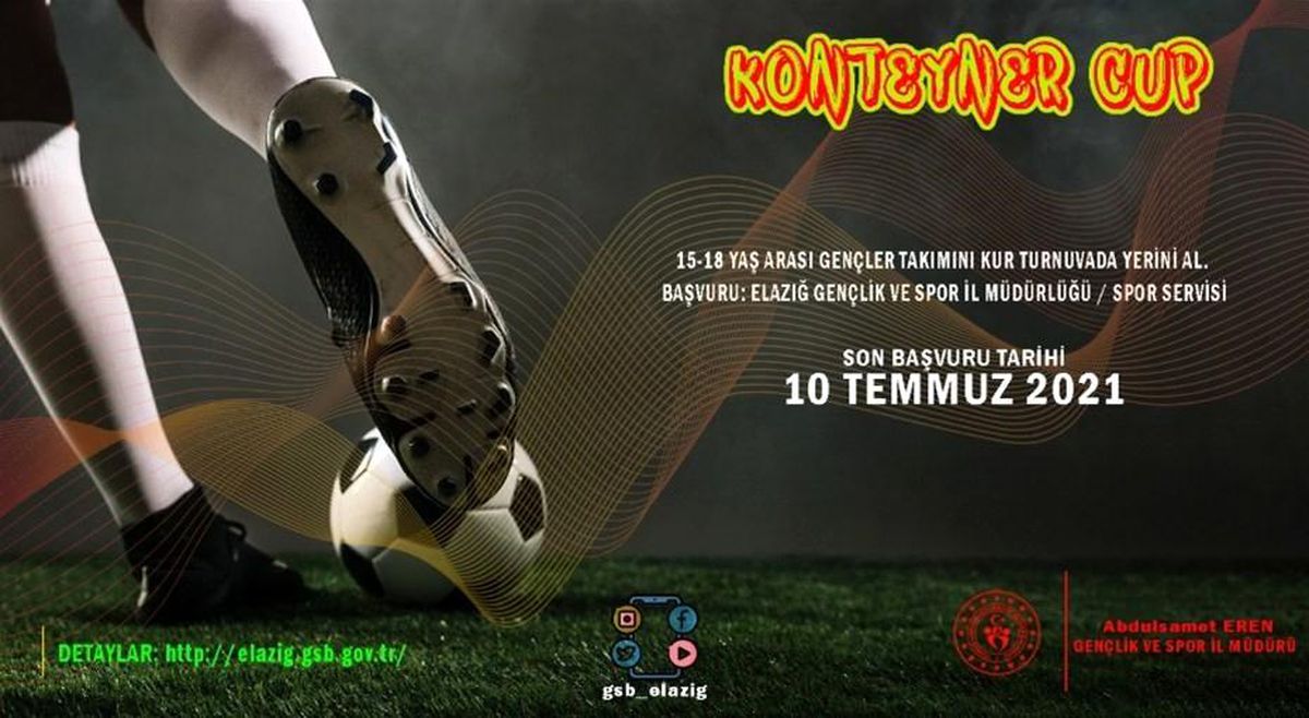 Elazığ\'da konteynerde kalan çocuklar için futbol turnuvası düzenlenecek