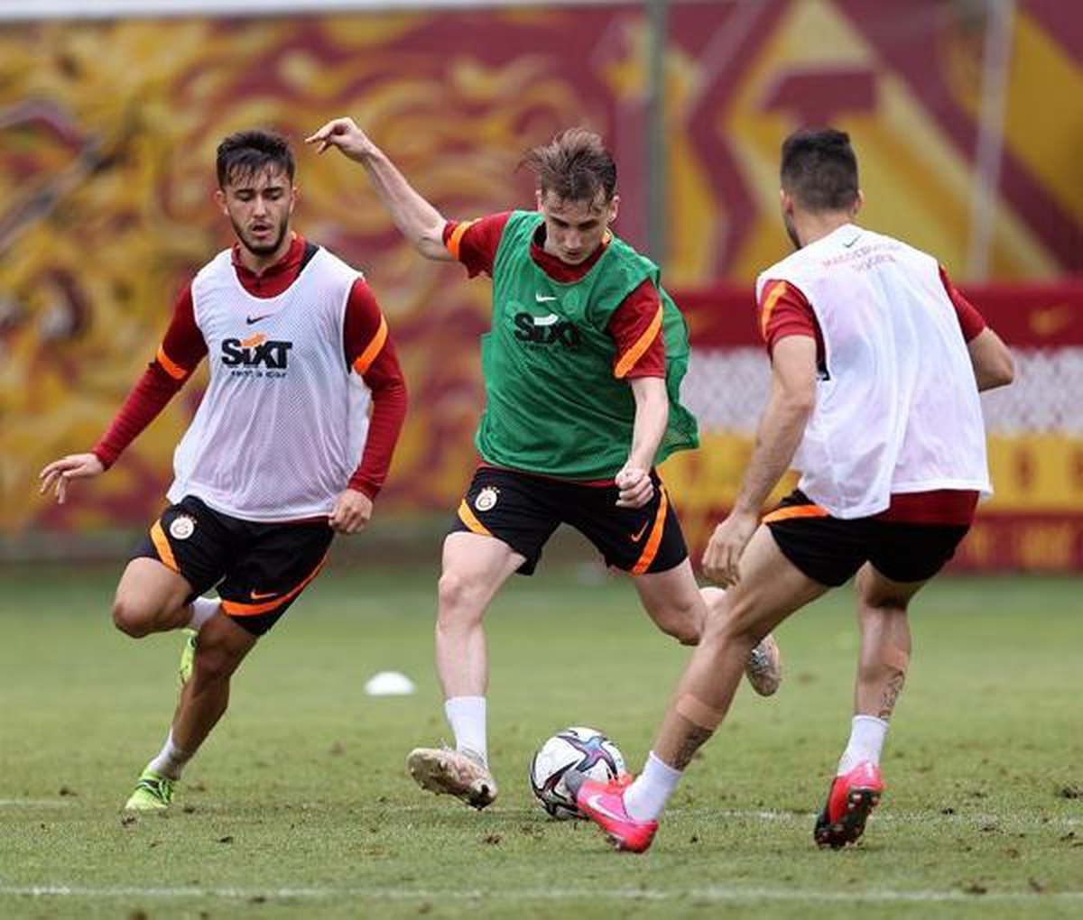 Galatasaray dayanıklılık ve kuvvet çalıştı