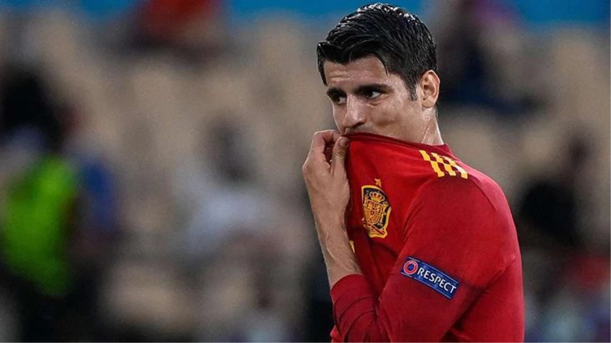 İtalya maçında penaltı kaçıran İspanyol golcü Morata\'ya ölüm tehditleri yağdı! Eşi gelen mesajlara isyan etti