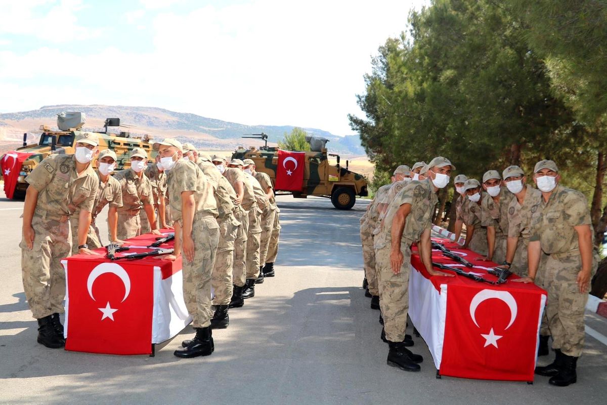 Jandarma erler yemin etti