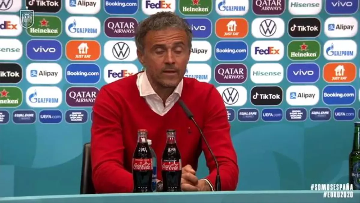 Luis Enrique: "Hiç de hüzünlü bir gece değil"