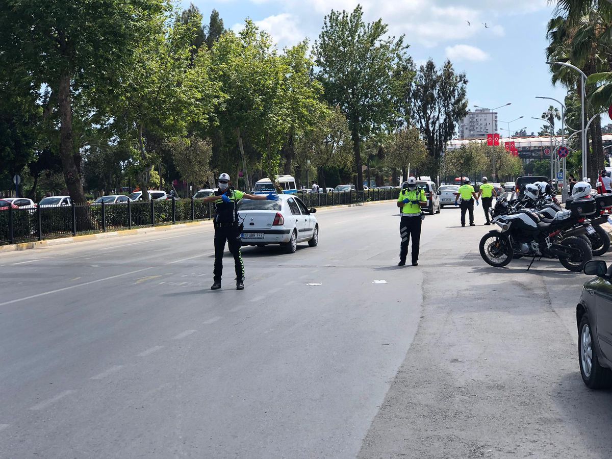 Mersin\'de trafik denetimleri yapıldı
