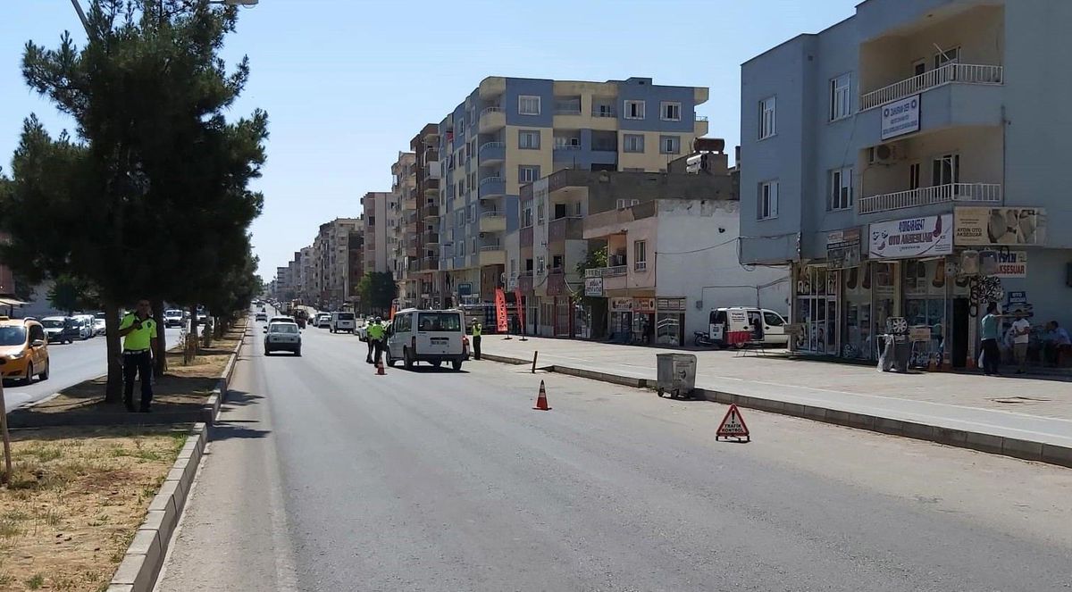 Radarla hız denetimi yapıldı