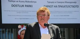 TİKA tarafından inşa edilen Türkiye-Kuzey Makedonya Dostluk Parkı'nın açılışı gerçekleştirildi