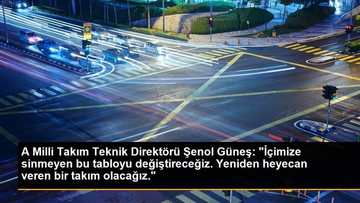 A Milli Takım Teknik Direktörü Şenol Güneş: "İçimize sinmeyen bu tabloyu değiştireceğiz. Yeniden heyecan veren bir takım olacağız."