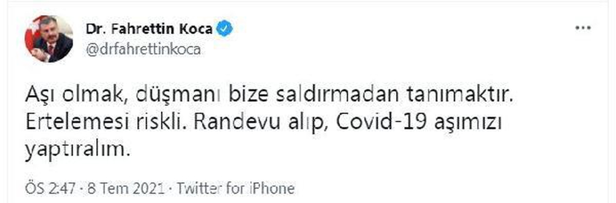 Bakan Koca: 10 günde yapılan aşı sayısı 8 milyon dozu geçti (2)