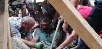 Cami inşaatındaki çökmede yaralanan 3 işçiden 2'si taburcu edildi