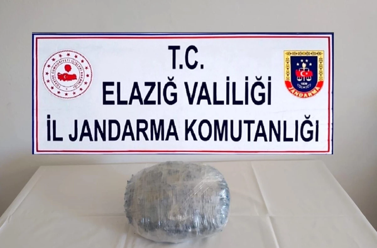 Elazığ\'da 2,5 kilo esrar ele geçirildi