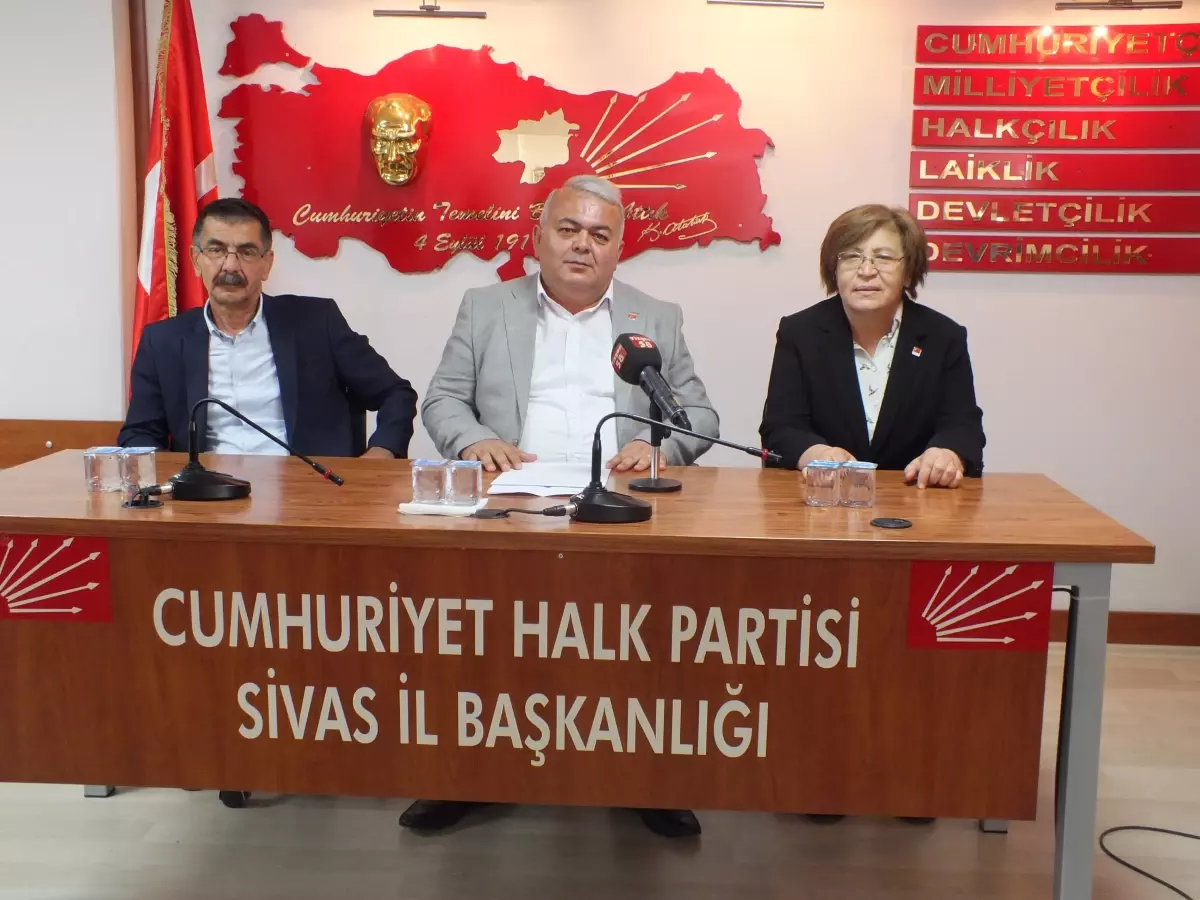 Niğde ve Sivas CHP İl Başkanları, ekonomik gelişmeleri değerlendirdi