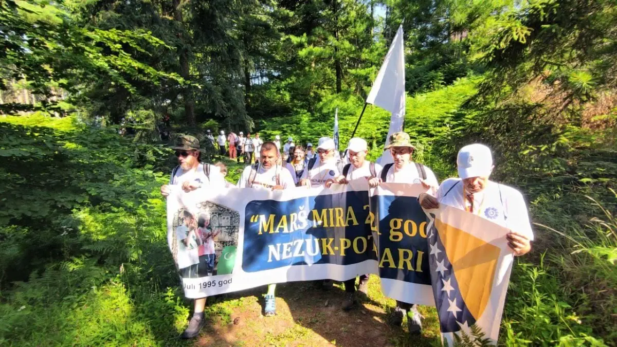 Son dakika haberi! Ölüm yolunda "Barış Yürüyüşü" başladı