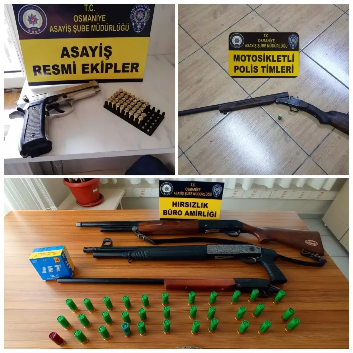 Son dakika! Osmaniye\'de şok uygulamalarda 5 silah ele geçirildi