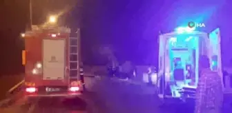 Otomobil ve cip çarpıştı, faciadan saniyelerle dönüldü