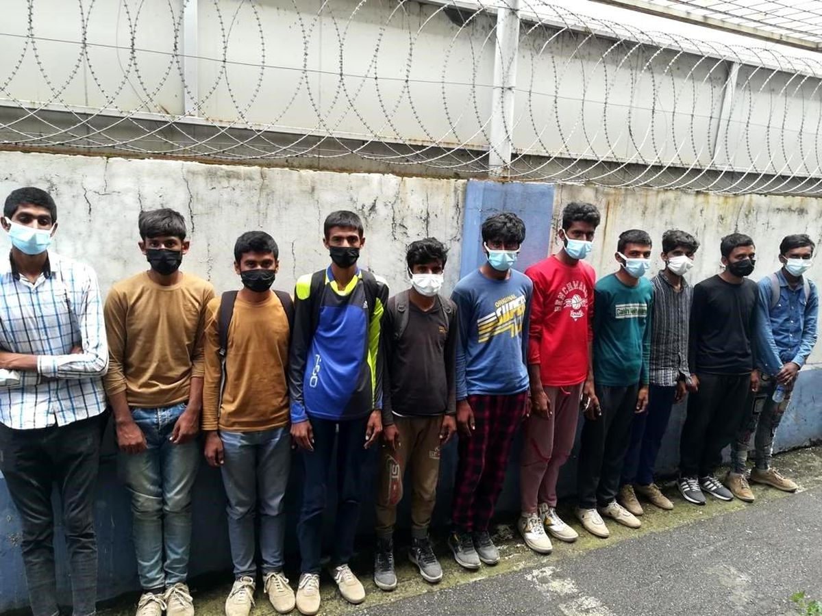 TEM Otoyolunda durdurulan otobüste 11 göçmen yakalandı