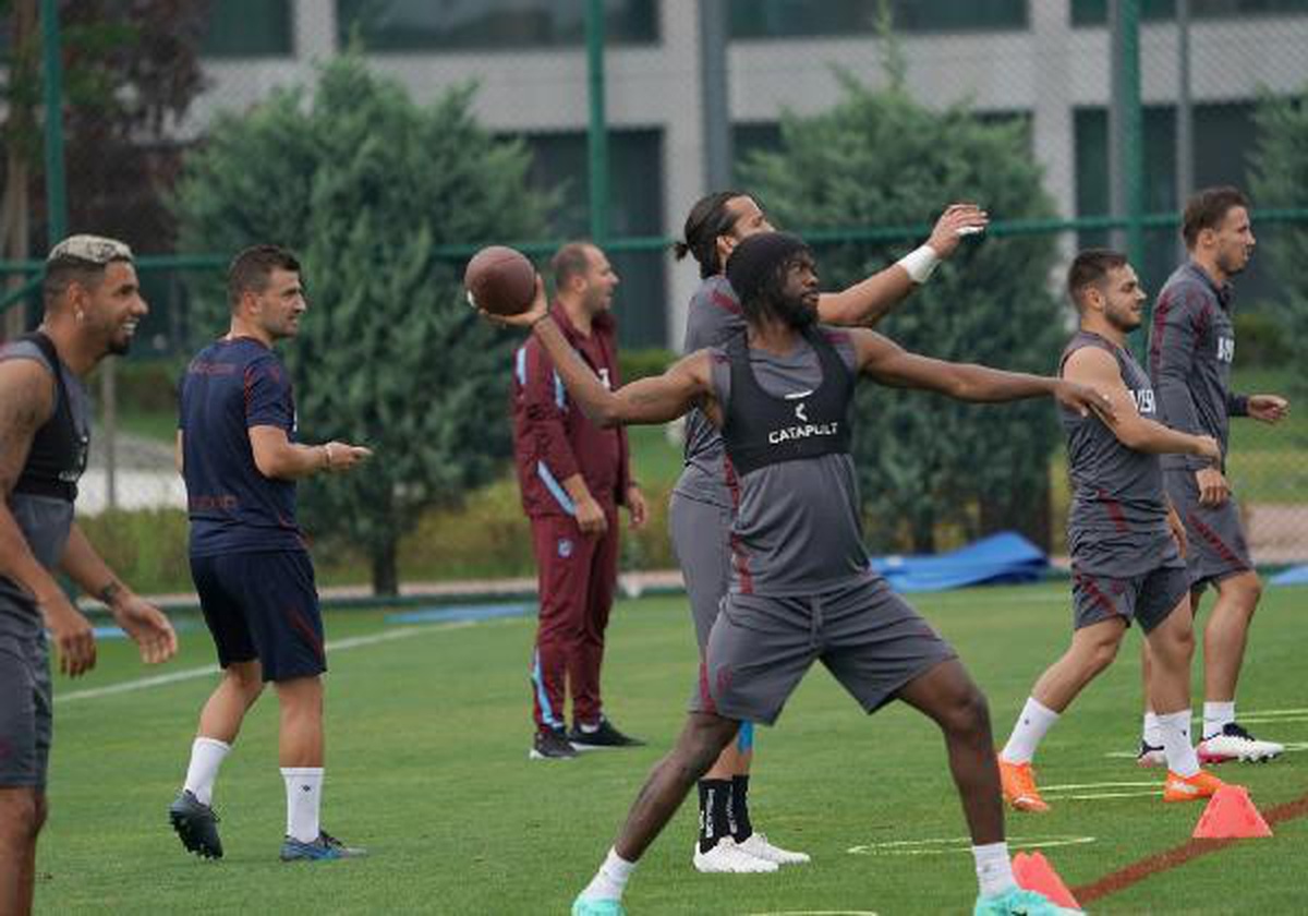 Trabzonspor\'dan kuvvet ve koordinasyon idmanı