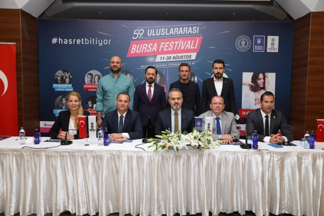 59. Uluslararası Bursa Festivali 11 Ağustos'ta başlayacak