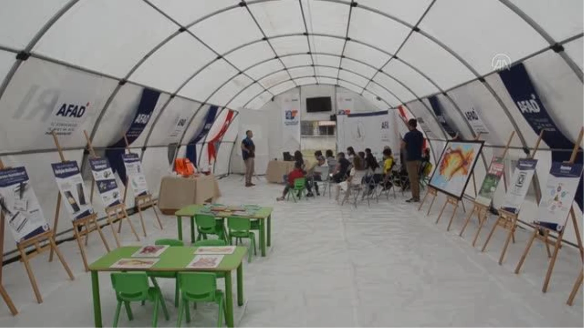 "AFAD Farkındalık Eğitimi Çadırı" kuruldu