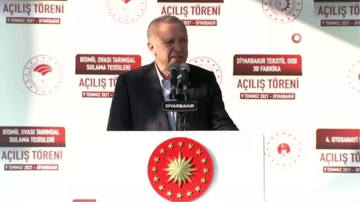 Son dakika! Cumhurbaşkanı Erdoğann: "Diyarbakır Mazı Dağı arasında yeni bir demiryolu yapıyoruz.
