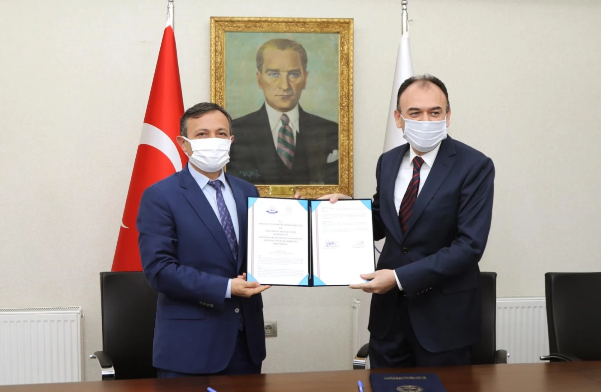 ERÜ iki iş birliği protokolü imzaladı