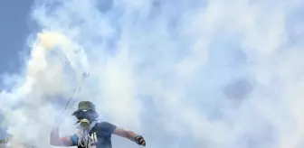 Filistin Kızılayı: 'İsrail güçlerinin yasa dışı inşa edilen karakolu protesto eden Filistinlilere müdahalesinde 411 kişi yaralandı'