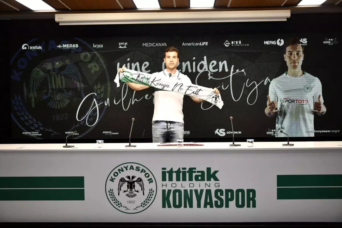 Guilherme Sitya 1 yıl daha Konyaspor\'da