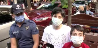 Kartal'da polislerin hastaneye yetiştirdiği kadına geçmiş olsun ziyareti