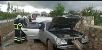 Kontrolden çıkan otomobil takla atarak durabildi: 1 yaralı