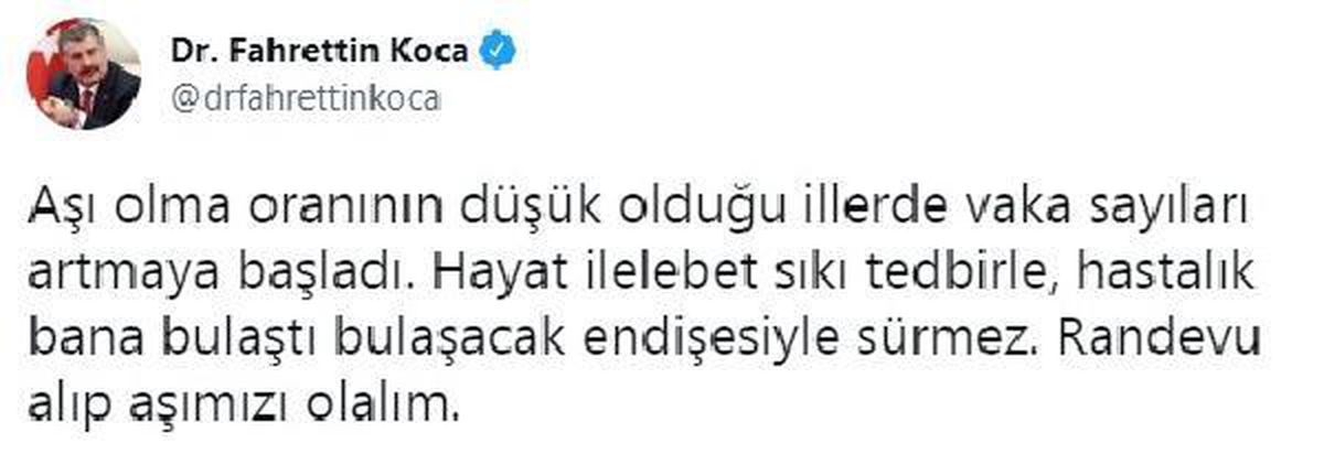 Koronavirüs salgınında günlük vaka sayısı 5 bin 670 oldu (2)