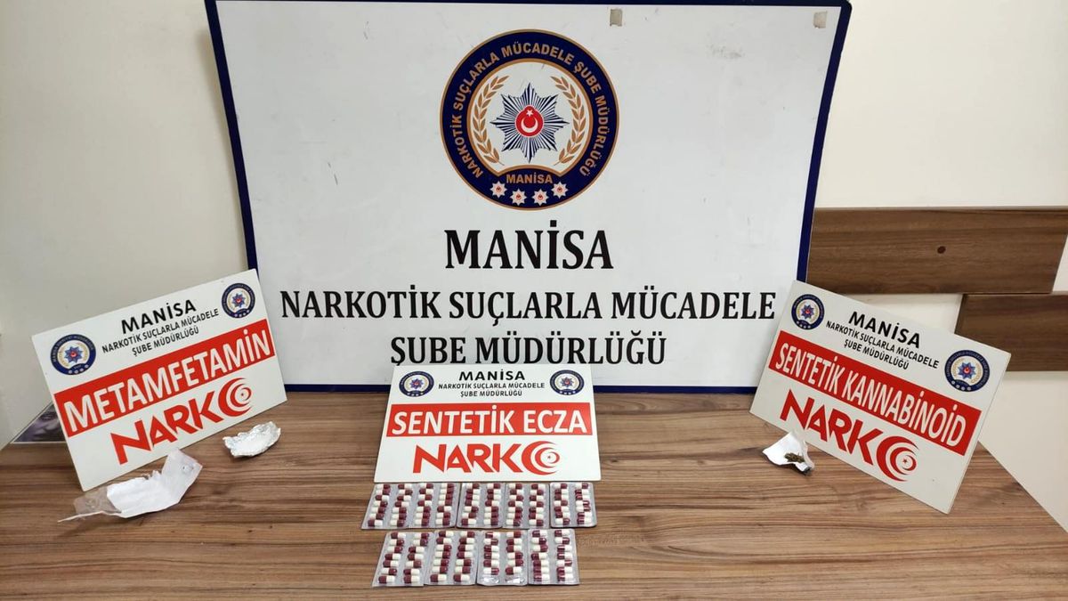 Son Dakika | Manisa\'da uyuşturucu operasyonunda 3 kişi tutuklandı