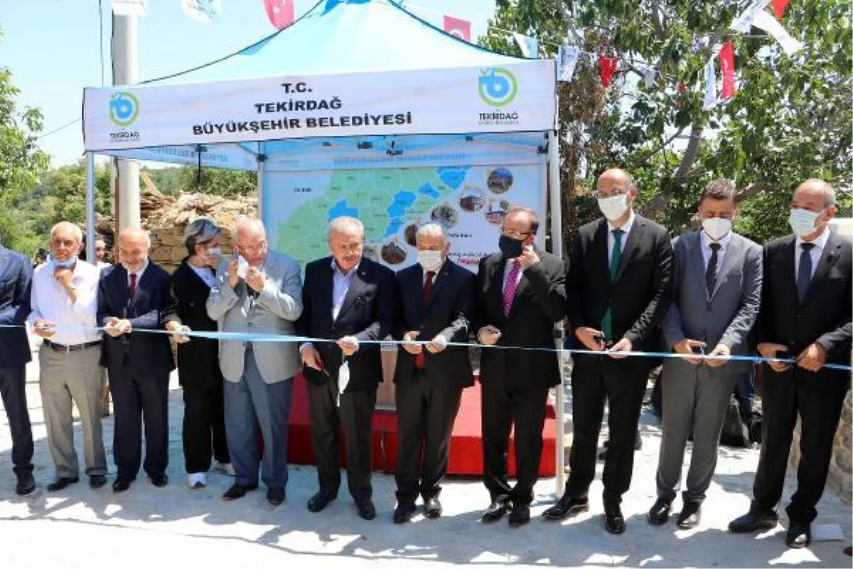 Meclis Başkanı Şentop, tarihi caminin restorasyon sonrası açılışını yaptı