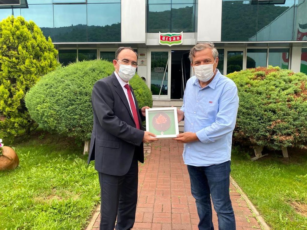 Rektör Beydemir\'den et üretim tesisine ziyaret