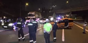 Yüksek gerilim hattından kopan kablo TEM'e düştü, trafik durdu