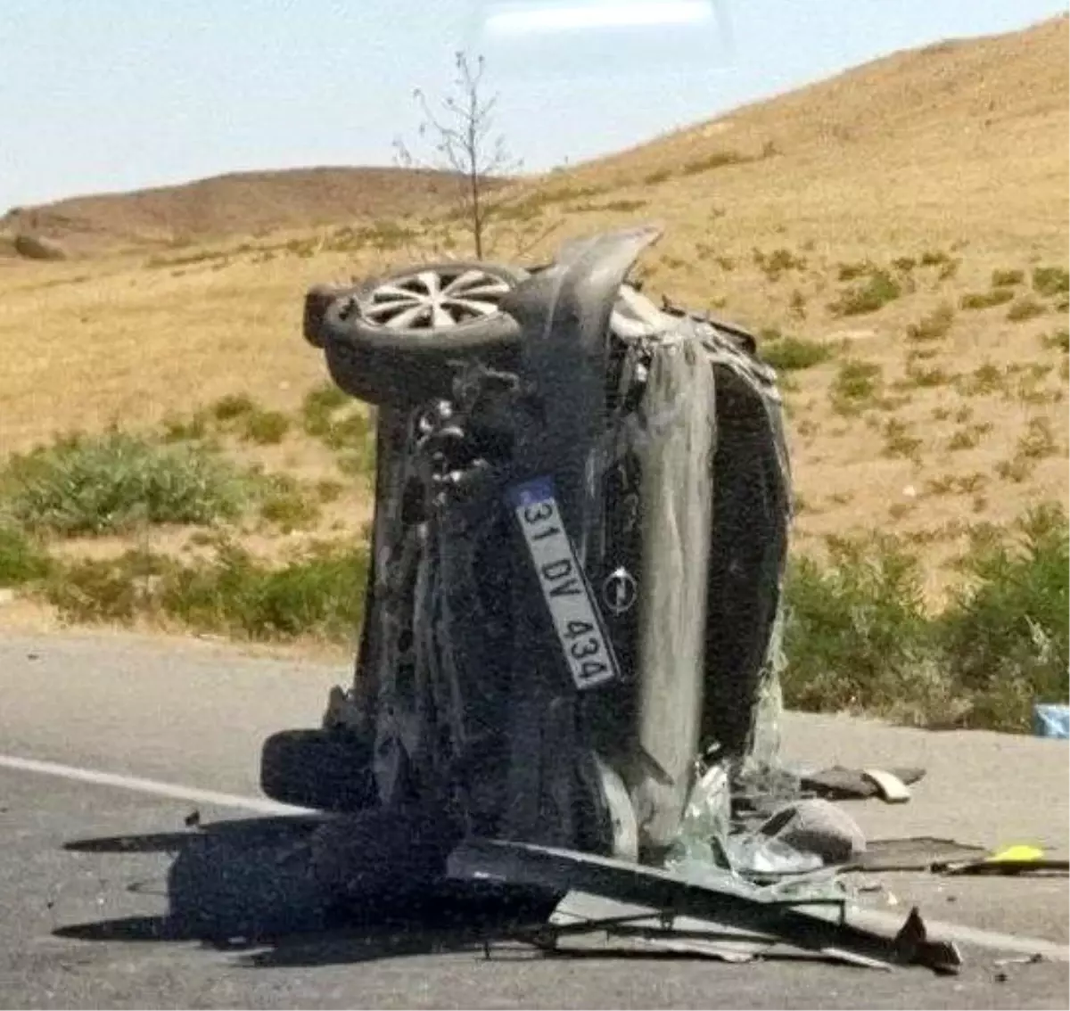 Batman Kozluk karayolunda trafik kazası meydana geldi