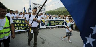 Ölüm yolunda 'Barış Yürüyüşü' sona erdi