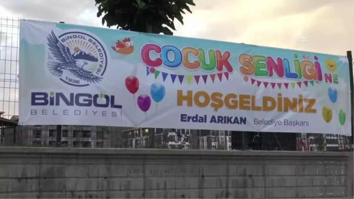 Çocuklar, 5 gün süren şenlikte keyifli zaman geçirdi