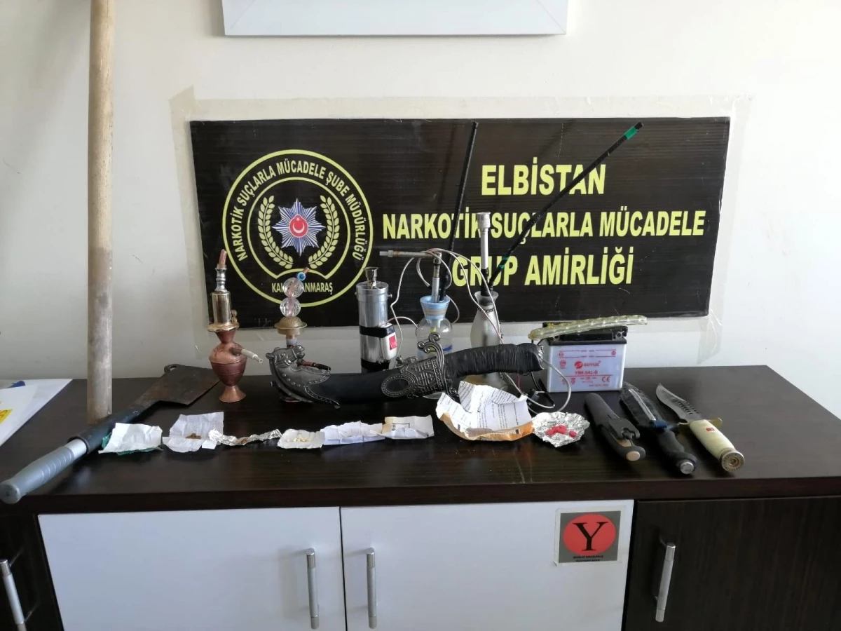 Elbistan\'da uyuşturucu operasyonu: 11 gözaltı