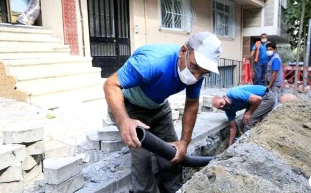 Emet\'te İnternet alt yapı ve fiber dönüşüm çalışmaları