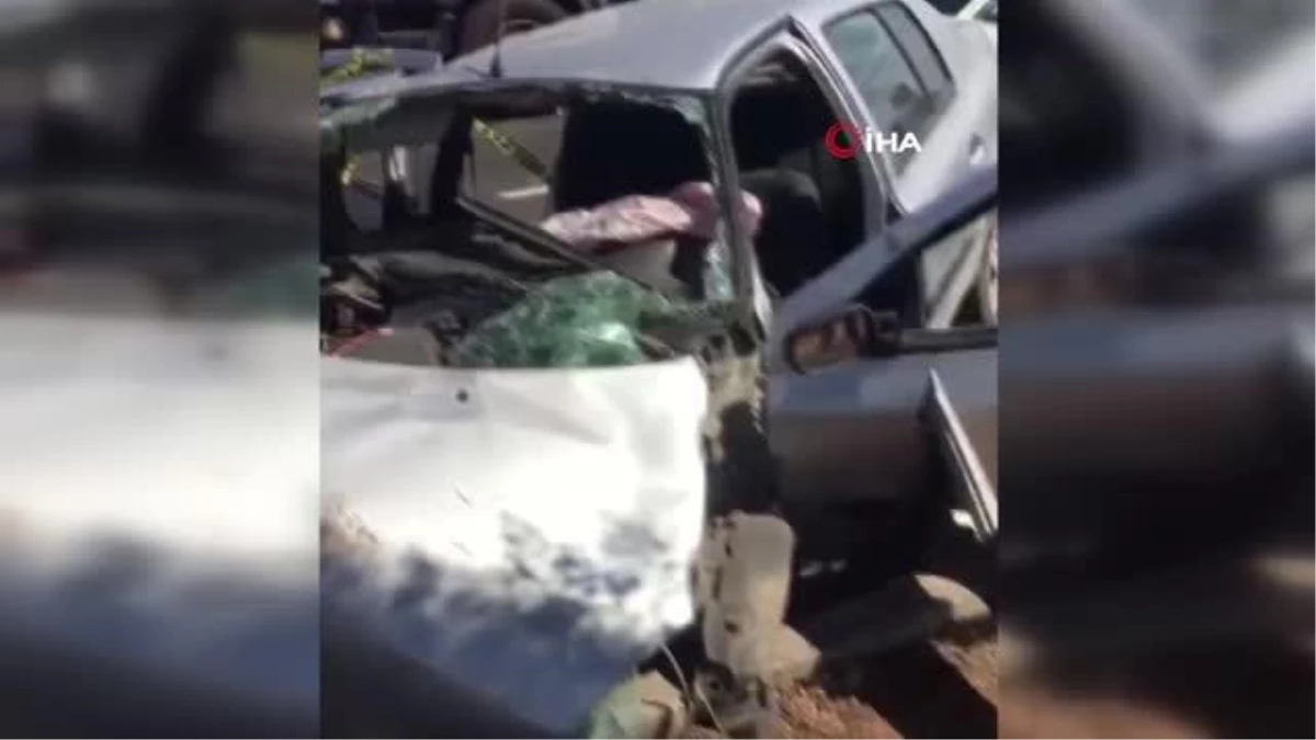 Kamyon otomobile arkadan çarptı: 1 ölü, 2 yaralı
