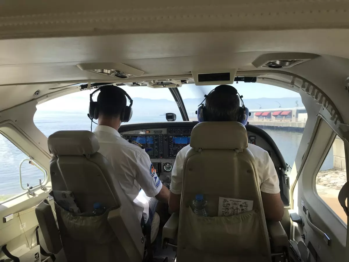 Son dakika haber... Marmara\'da "deniz uçağı" ile tespit edilen orman yangınlarına anında müdahale ediliyor