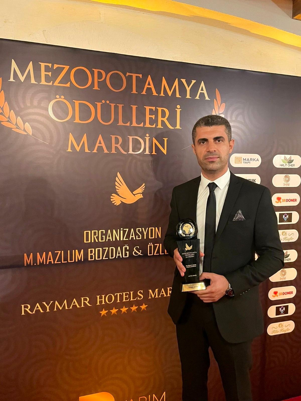 Mezopotamya ödülleri töreninde en iyi gümüş markası ödüllendirildi