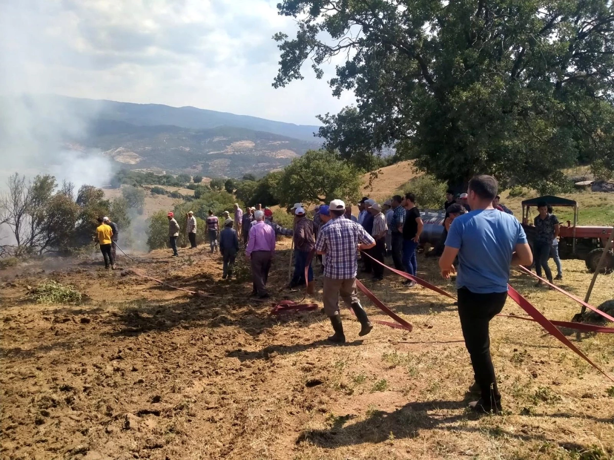 Son dakika haberleri | Minareden yapılan anonsla yangına koştular