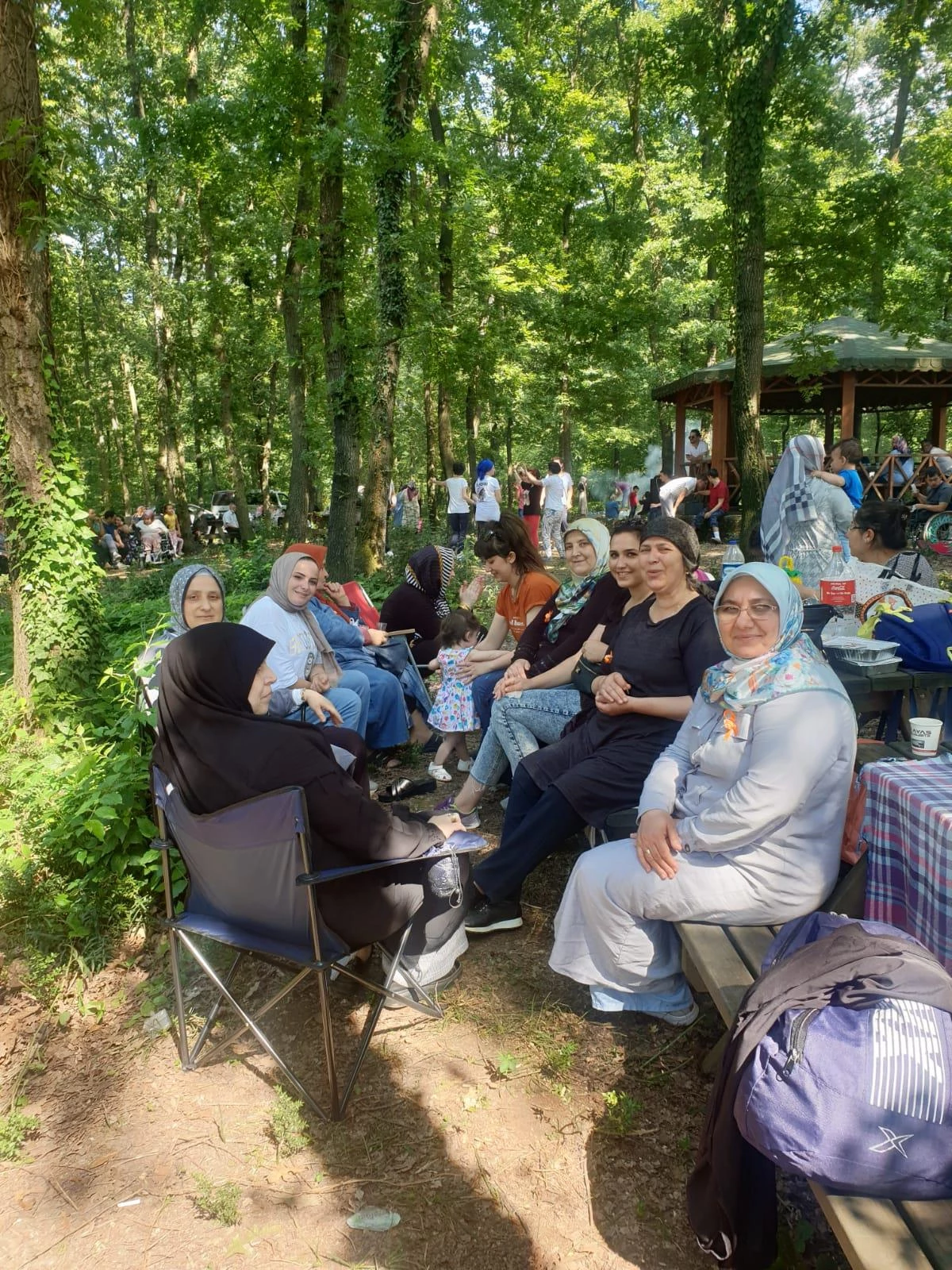 Sakarya\'da engelliler İl Ormanı\'nda düzenlenen piknikte bir araya geldi