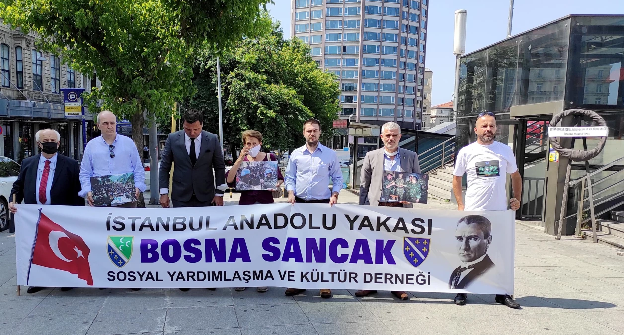 Srebrenitsa kurbanları, katliamın 26. yılında Beyoğlu\'nda anıldı